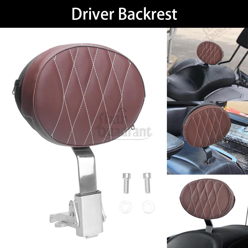 Crossfit Victory - Motorcycle Accessories Adjustable Plug-in Driver Backrest
