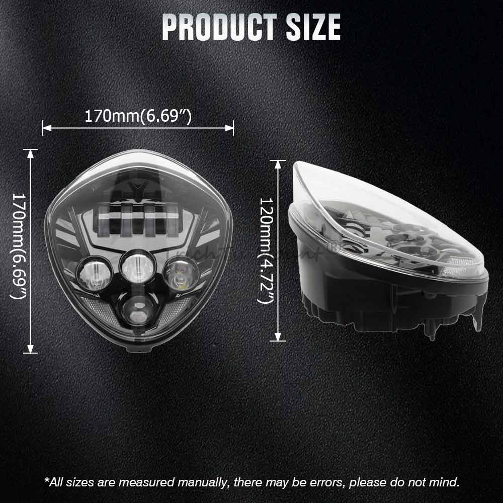 Front LED Head Light 60W Fits  - огляд і ціна Crossfit Victory