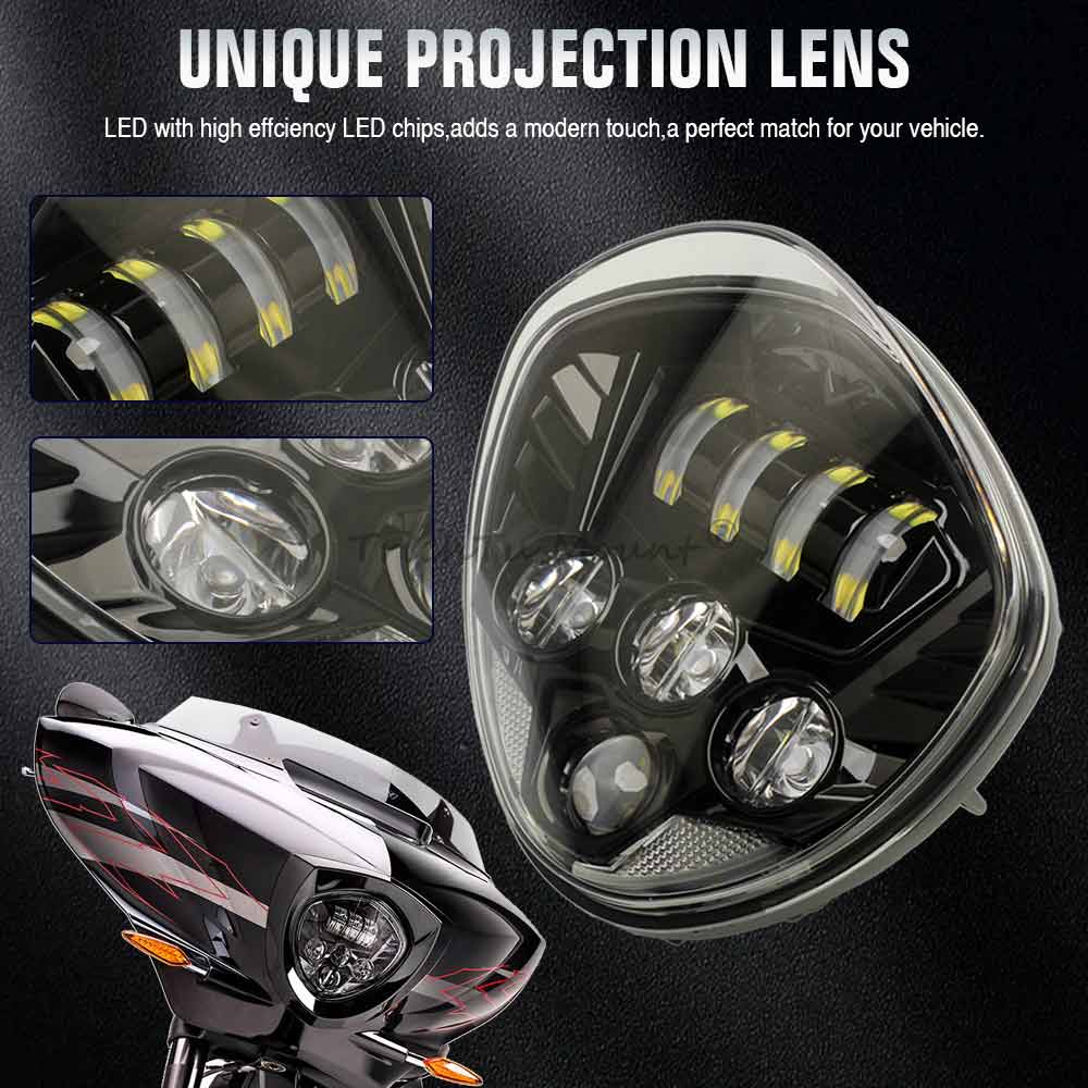 60W LED Headlight Fits For Vic - огляд і ціна Crossfit Victory