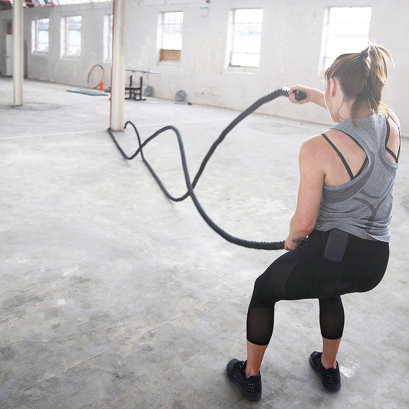 9M/12M/15M Fitness Battle Rope - огляд і ціна Crossfit No Equipment